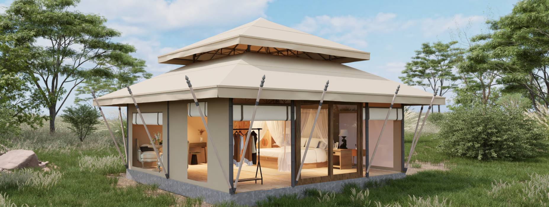 十堰户外野奢帐篷